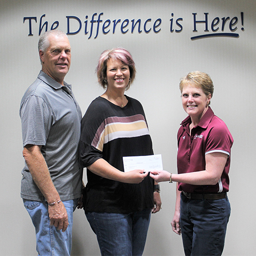 UBI Donates to Ida Grove Golf Course Lighting Project › United Bank of Iowa